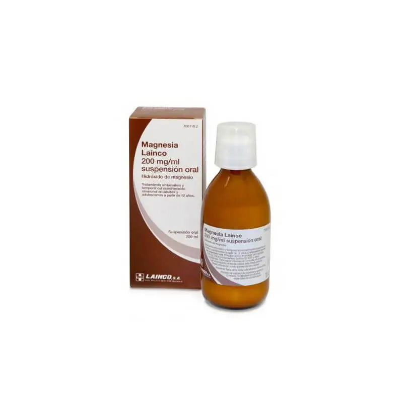 Magnesia Lainco 200 mg/ml Sospensione orale 220 ml