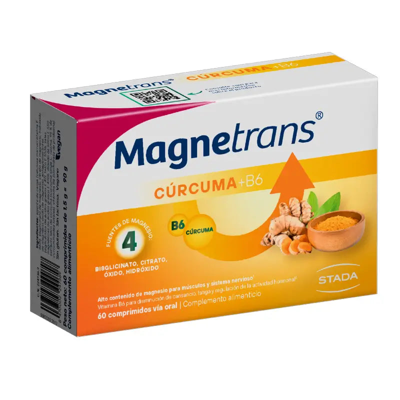 Magnetrans Magnetrans Curcuma 355 mg Magnesio + Vitamina B6, 60 capsule