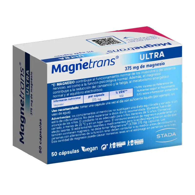 Magnetrans Magnetrans Ultra 375 mg Magnesio 50 capsule