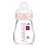 Biberon di cristallo Mam Baby Feel Good Matt Pink, 170 ml