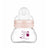 Biberon di cristallo Mam Baby Feel Good Matt Pink, 90 ml