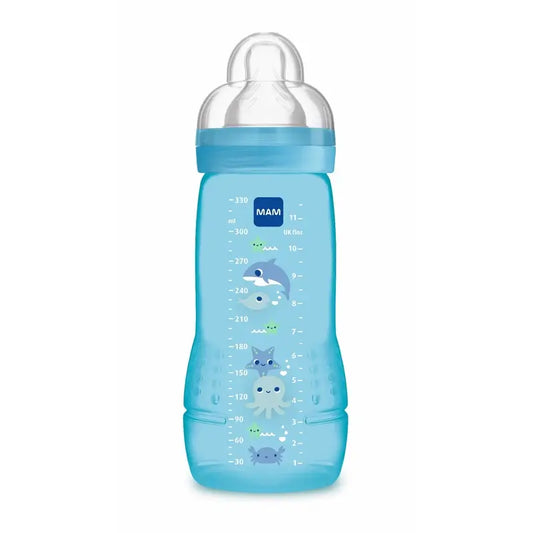 Biberon Mam Baby Easy Active Blu brillante, 330 ml