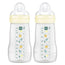 Mam Baby Easy Active Biberon Neutro Lucido, 2X270Ml