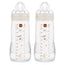 Mam Baby Easy Active Biberon Neutro Lucido, 2X330Ml