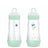 Bottiglia anticolica Mam Baby Easy Start Blu brillante, 2X320Ml