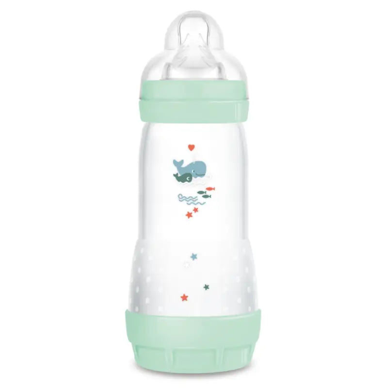 Bottiglia anticolica Mam Baby Easy Start Blu brillante, 320 ml