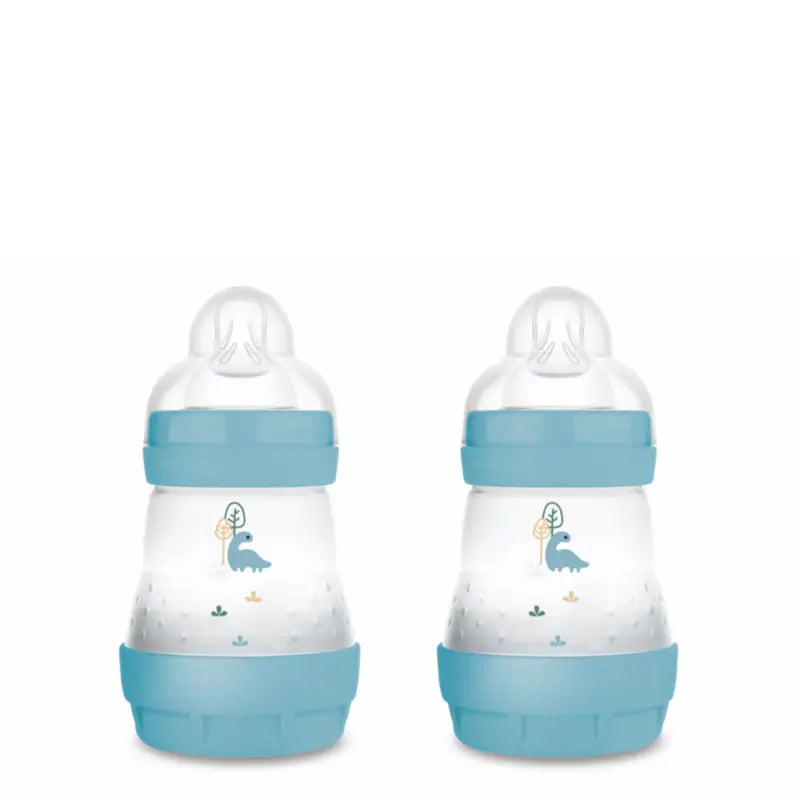 Bottiglia anticolica Mam Baby Easy Start Blu Matt, 2X160Ml