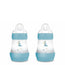 Bottiglia anticolica Mam Baby Easy Start Blu Matt, 2X160Ml