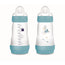 Bottiglia anticolica Mam Baby Easy Start Blu Matt, 2X260Ml