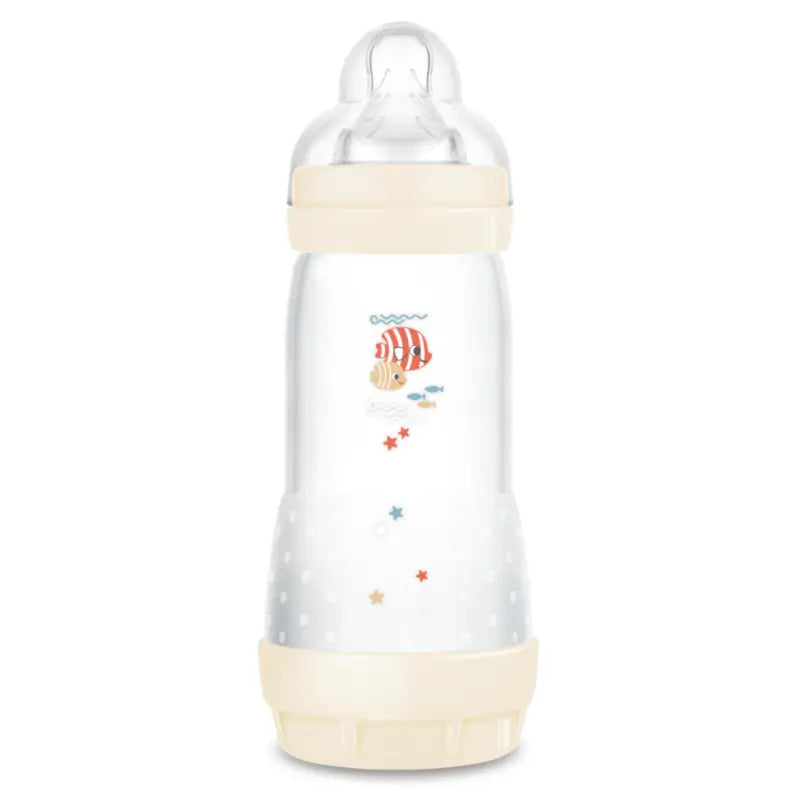 Mam Baby Easy Start - Bottiglia neutra anticolica lucida, 320 ml