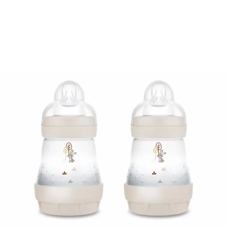 Mam Baby Easy Start Biberon anticolica neutro opaco, 2X160 ml