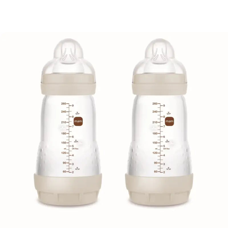 Bottiglia Mam Baby Easy Start Neutral Matt Anti-Colic, 2X260Ml