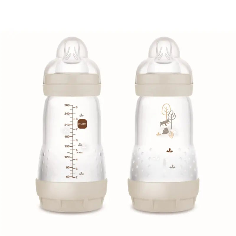 Bottiglia Mam Baby Easy Start Neutral Matt Anti-Colic, 2X260Ml