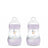 Bottiglia anticolica Mam Baby Easy Start Rosa opaco, 2X160Ml