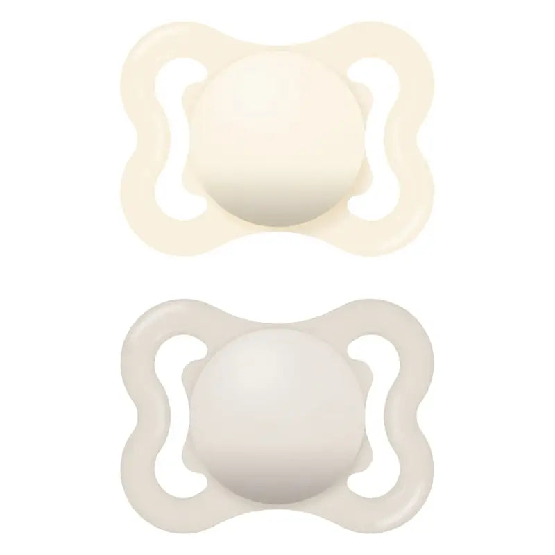 Mam Baby Pacifier Air Silicone Neutro 2-6M, 2 unità