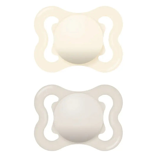 Mam Baby Pacifier Air Silicone Neutro 2-6M, 2 unità