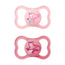Mam Baby Pacifier Air Silicone Rosa +16M, 2 unità