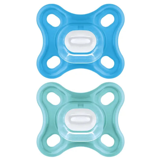 Mam Baby Comfort Succhietto blu 0-3M, 2 unità