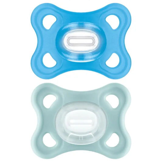 Mam Baby Comfort Succhietto blu 3-12 mesi, 2 unità