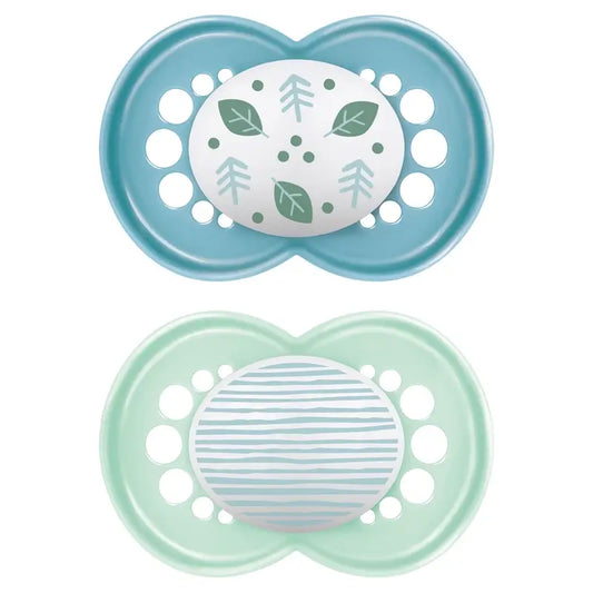 Mam Baby Ciuccio originale in silicone neutro 2-6M, 2 unità