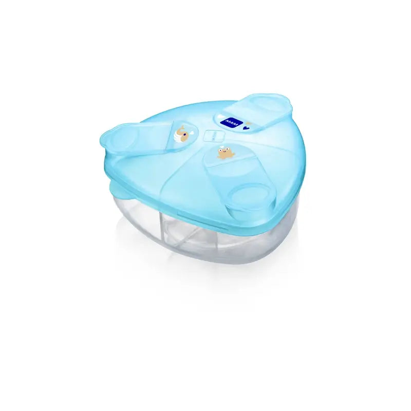 Dispenser per scatola di latte in polvere Mam Baby Blue