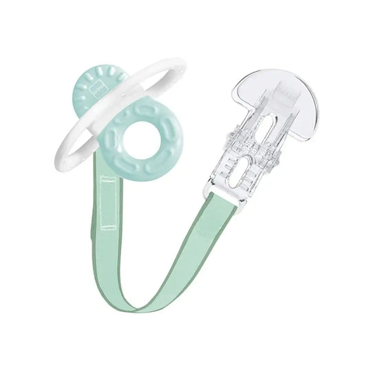 Mam Baby Bite & Relax Fase 1 Teether con clip blu