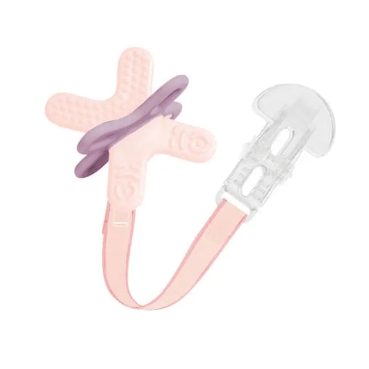 Mam Baby Bite & Relax Fase 2 Teether con clip Rosa