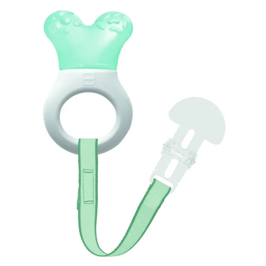 Mam Baby Teether Mini Cooler & Clip Blu