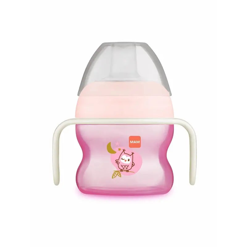 Mam Baby Starter Cup Tazza giorno e notte rosa, 150 ml