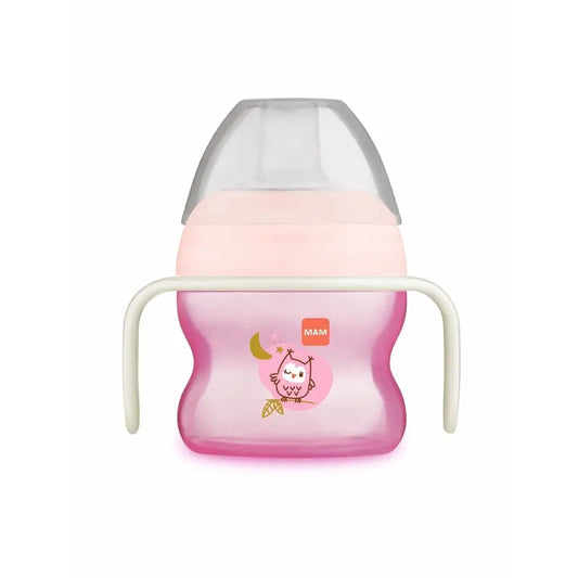 Mam Baby Starter Cup Tazza giorno e notte rosa, 150 ml