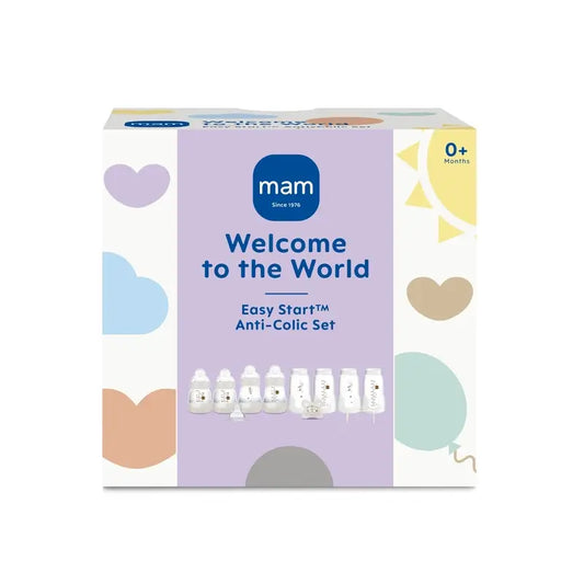 Mam Baby Welcome To The World Set neonato Bottiglie neonato Easy Star Neutro