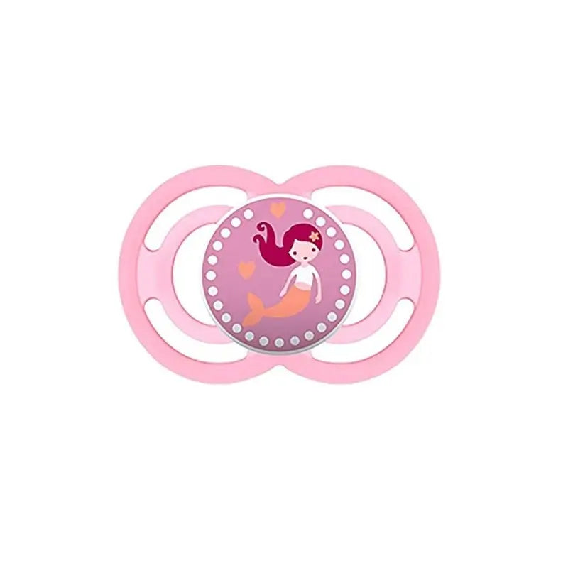 Ciuccio Mam Perfect 6+ in silicone rosa, 1 pezzo