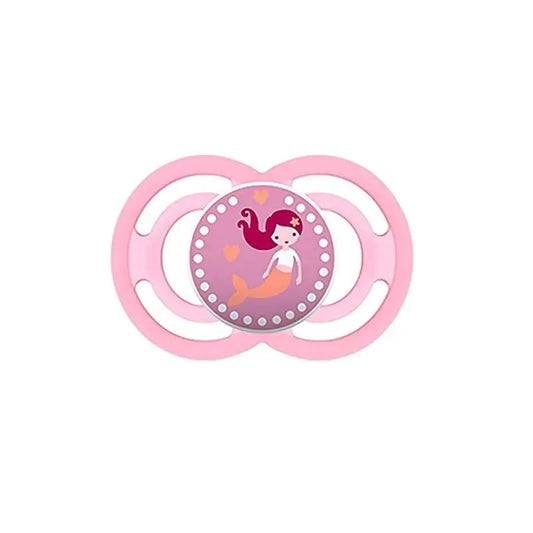 Ciuccio Mam Perfect 6+ in silicone rosa, 1 pezzo