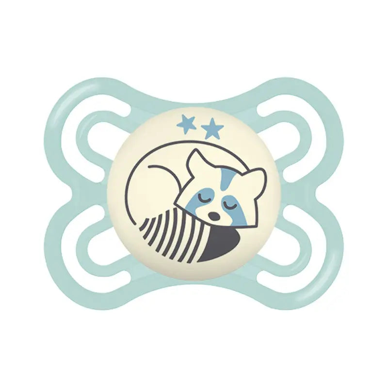 Mam Soother Perfect Night 0+ Silicone Blu, 1 pz.