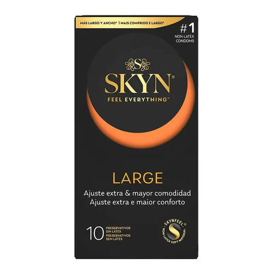 Preservativi Skyn Taglia Large , 10 pezzi.