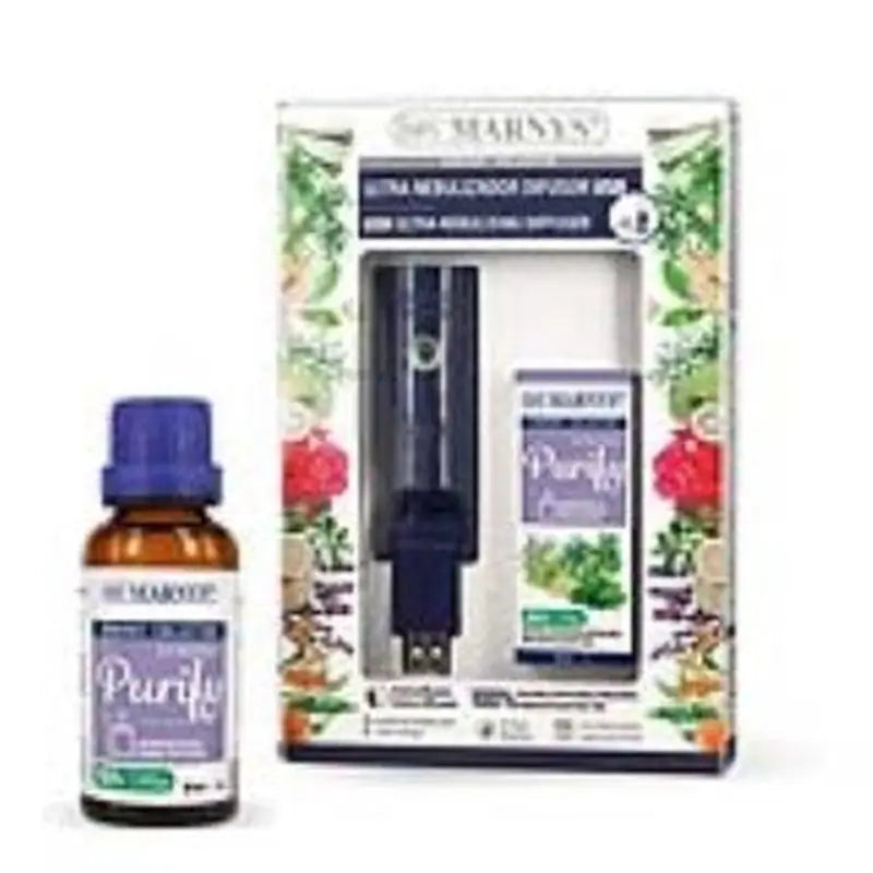 Marnys Pack Usb Ultra Nebuliser+Synergy Purify 30Ml.