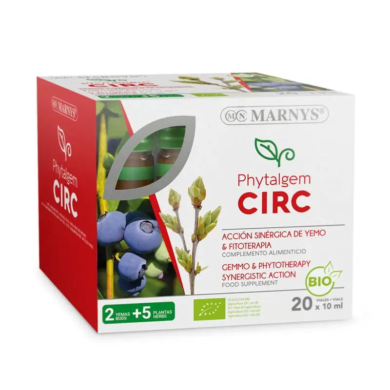 Marnys Phytalgem Circ , 20 vials