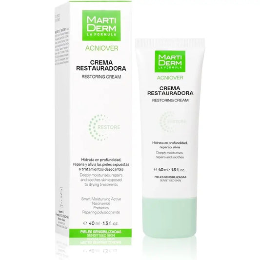 Martiderm Acniover Restore Crema Restitutiva, 40 ml