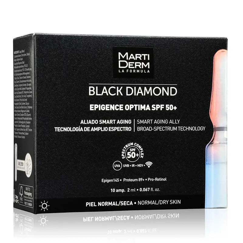 Martiderm Black Diamond Epigence Optima SPF 50 10 fiale x 2 ml