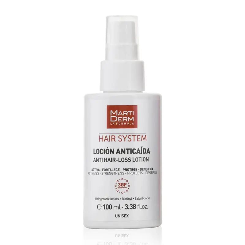 Martiderm Hair System Lozione anticaduta per capelli unisex 100 ml
