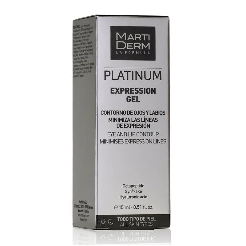 Martiderm Platimnium Expression Gel contorno occhi e labbra 15 ml