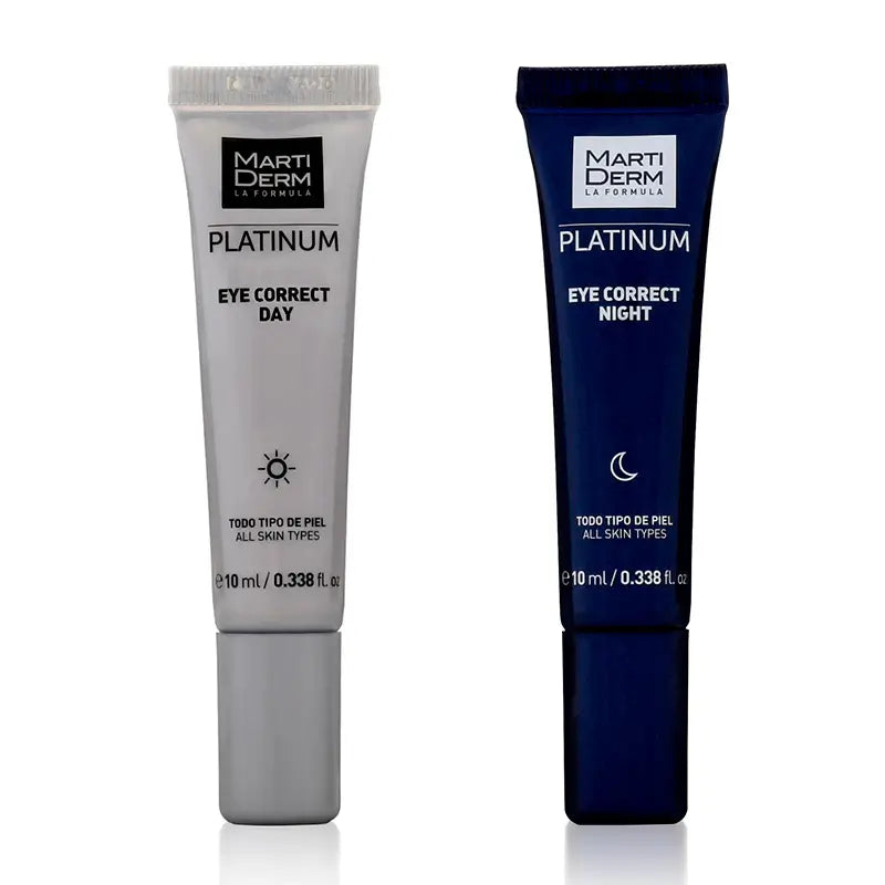 Martiderm Platinum Pack Eye Correct Giorno 10 ml + Eye Correct Notte 10 ml