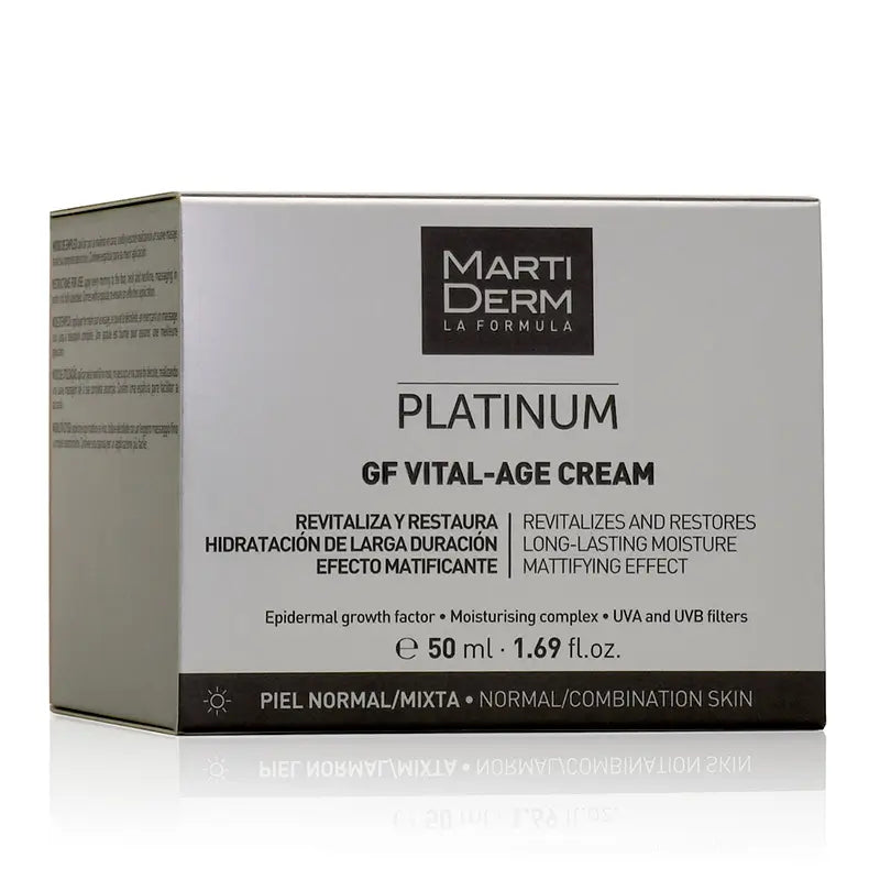Martiderm Platinum Gf Crema Vital-Age Pelle normale e mista 50 ml