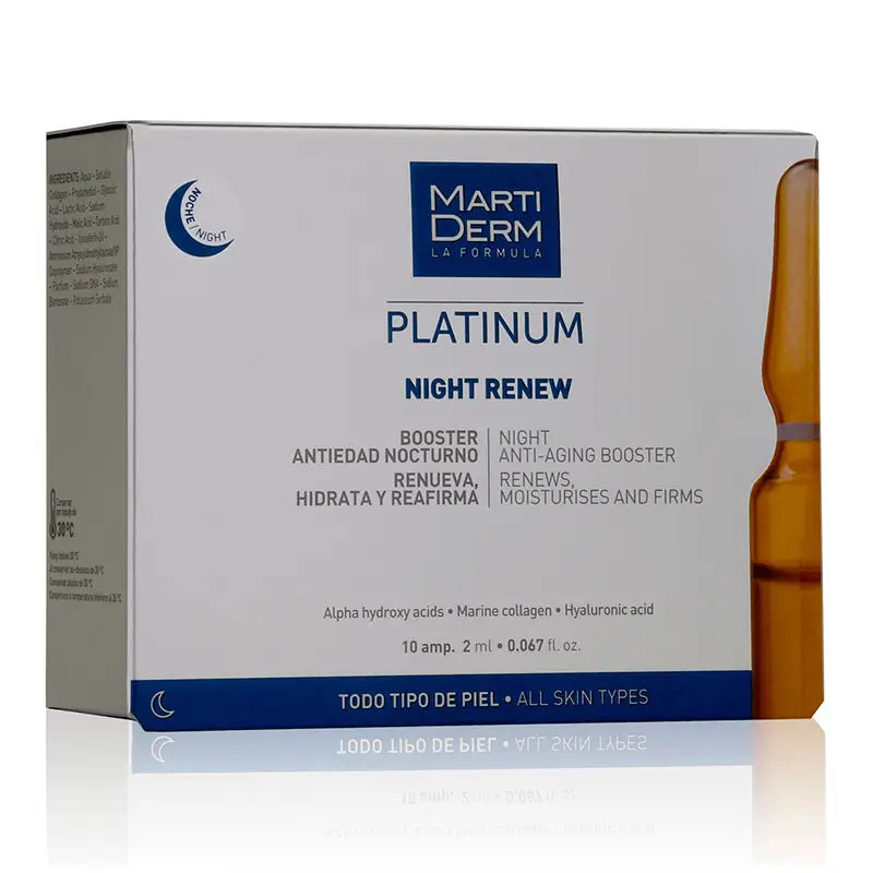 Martiderm Platinum Night Renew 10 fiale x 2 ml
