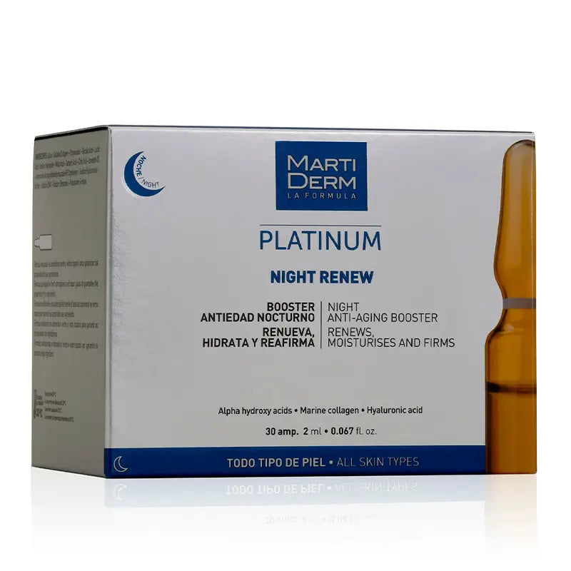 Martiderm Platinum Night Renew 30 fiale