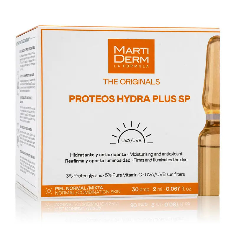 Martiderm The Originals Proteos Hydra Plus Sp Pelle Normale Combinata 30 fiale x 2 ml