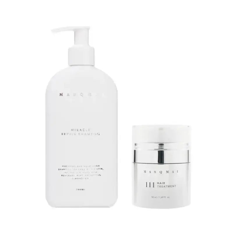 Masqmai Miracle Repair Shampoo, 200 ml + Masqmai 111 Trattamento Capelli, 50 ml