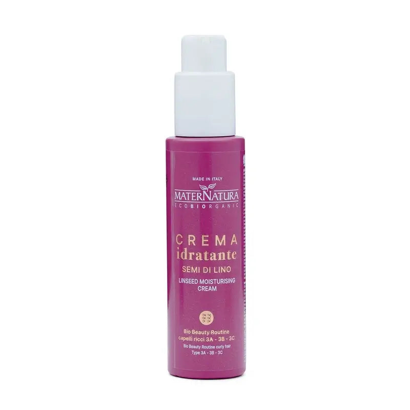 Maternatura Crema Rifinitura Capelli Ricci Al Lino, 100 ml