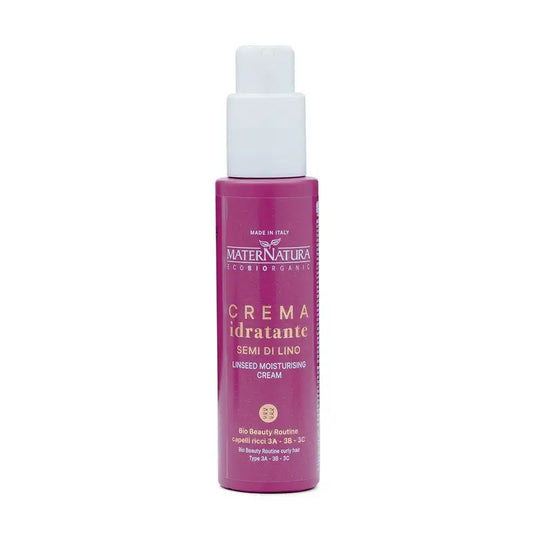 Maternatura Crema Rifinitura Capelli Ricci Al Lino, 100 ml