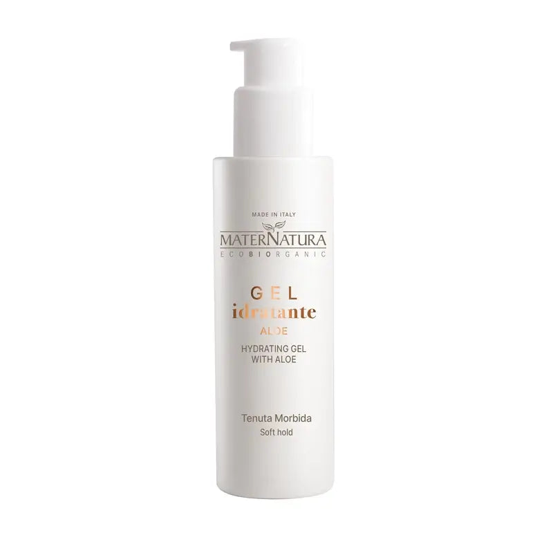 Gel per capelli Maternatura con Aloe Vera (Effetto Naturale), 100 ml